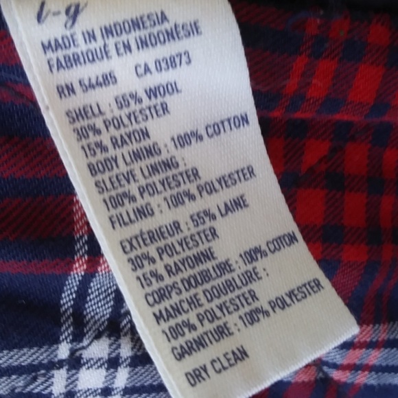 American Eagle Outfitters Bold Red Peacoat - Picture 7 of 7